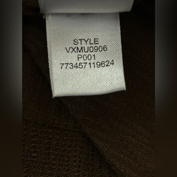 Women’s 16 villager by Liz Claiborne blouse NWT brown collared shirt - Picture 12 of 12
